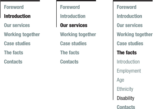 elcvs report menu
